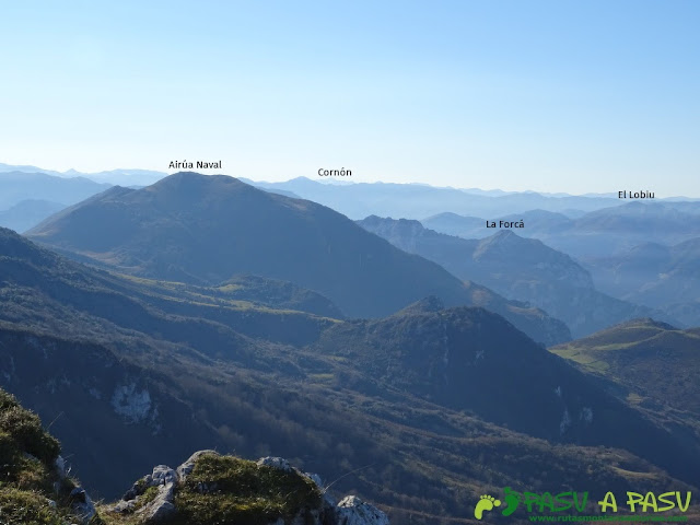 Vista del Cornón, Airúa Naval desde La Mostayal