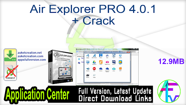 Air Explorer PRO 4.0.1 + Crack