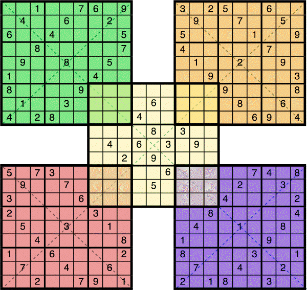 Spain REMIX Sudoku M ltiple