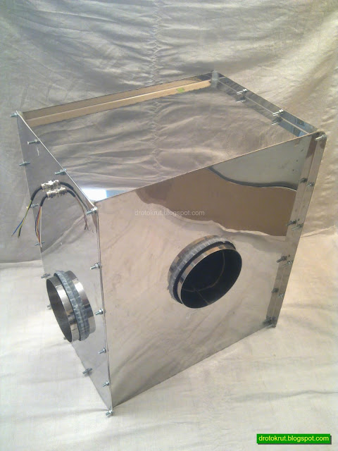 Шумоизолированный корпус из нержавеющей стали для центробежного вентилятора