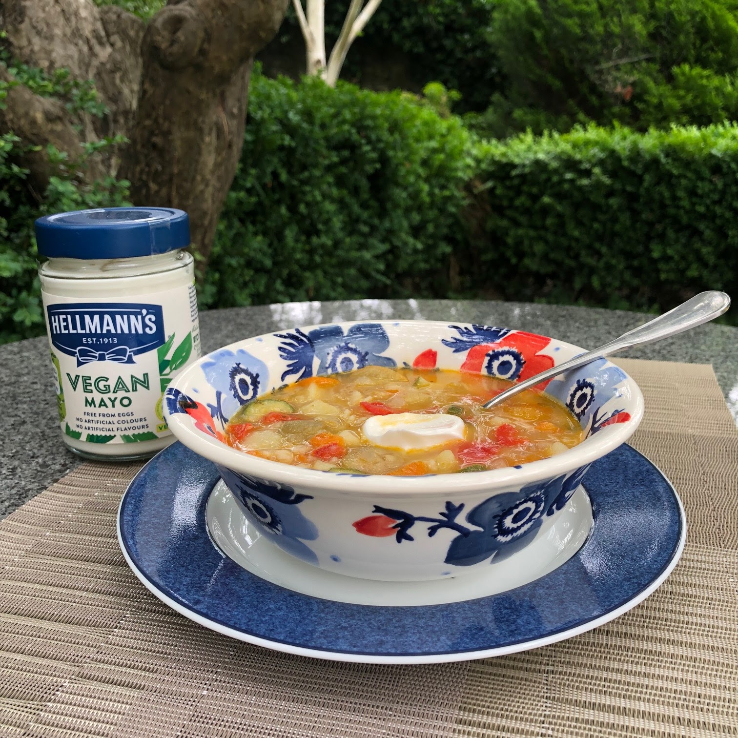 Chez Maximka Minestra with star pasta