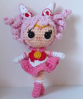 PATRON GRATIS CHIBI MOON | SAILOR MOON AMIGURUMI 41290