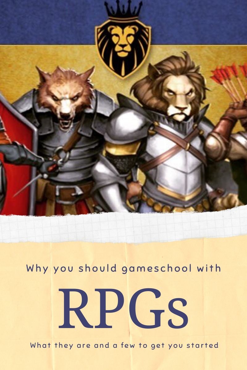 Adam and Michelle Teaching with Games Why You Should Gameschool With RPGs