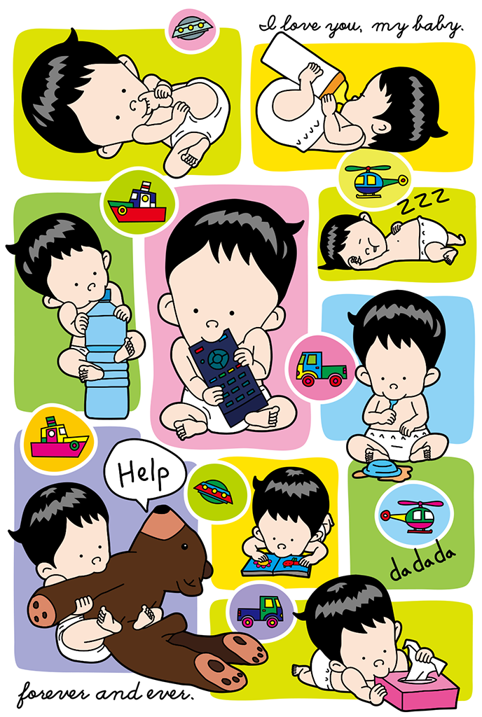 赤ちゃんイラスト