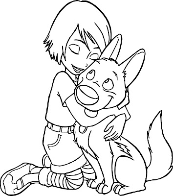 Bolt Coloring Pages for Kids