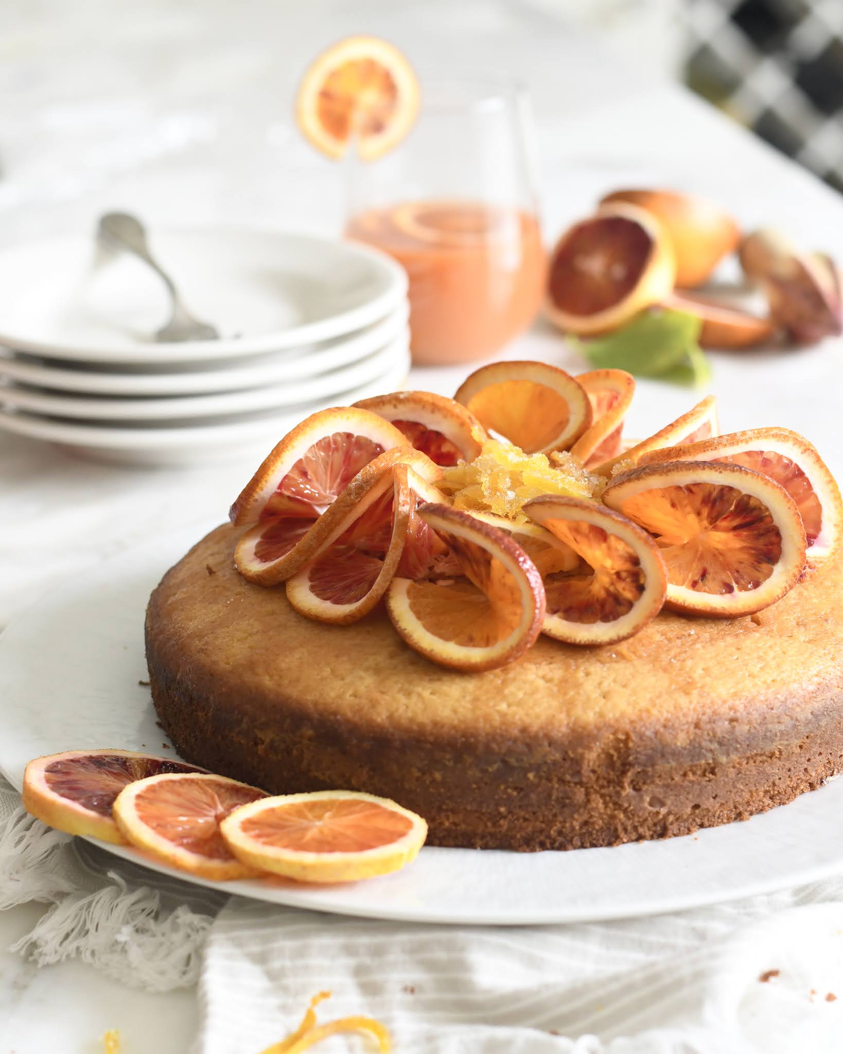 Cooking with Manuela: Italian Blood Orange Cake