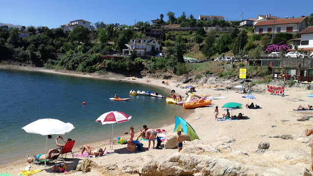 Areal da Praia Fluvial da barca