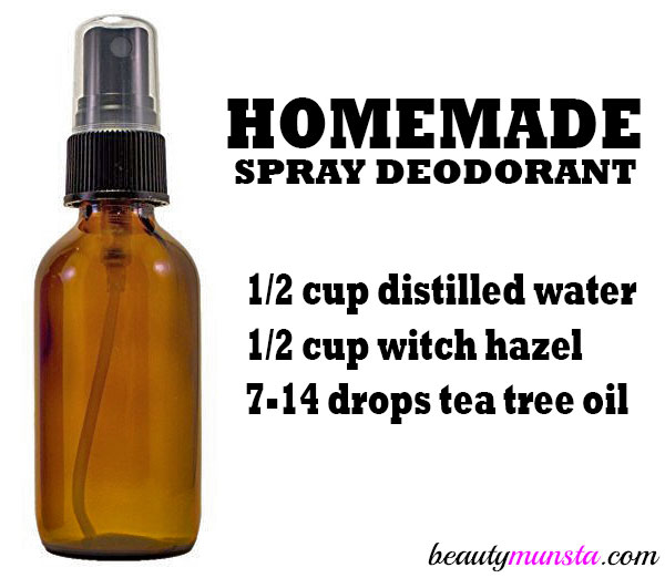 Homemade Spray Deodorant Weight Loss Programs