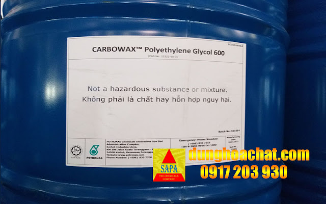 Dung môi Polyethylene Glycol (PEG600)