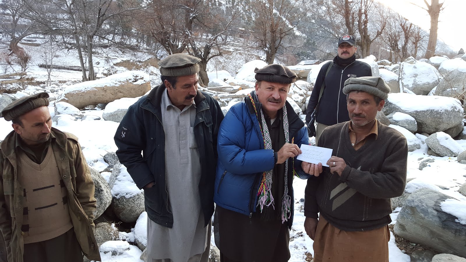 AHF RELIEF FOR BUMBURATE VALLEY OF CHITRAL