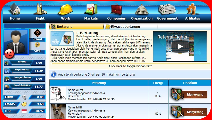 Marketglory Game Pembelajaran Perkembangan Hidup Dan Usaha
