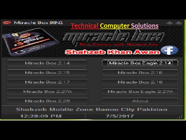 Setup Miracle Box 9IN1 Full Setup Without Box 2017 Free Download