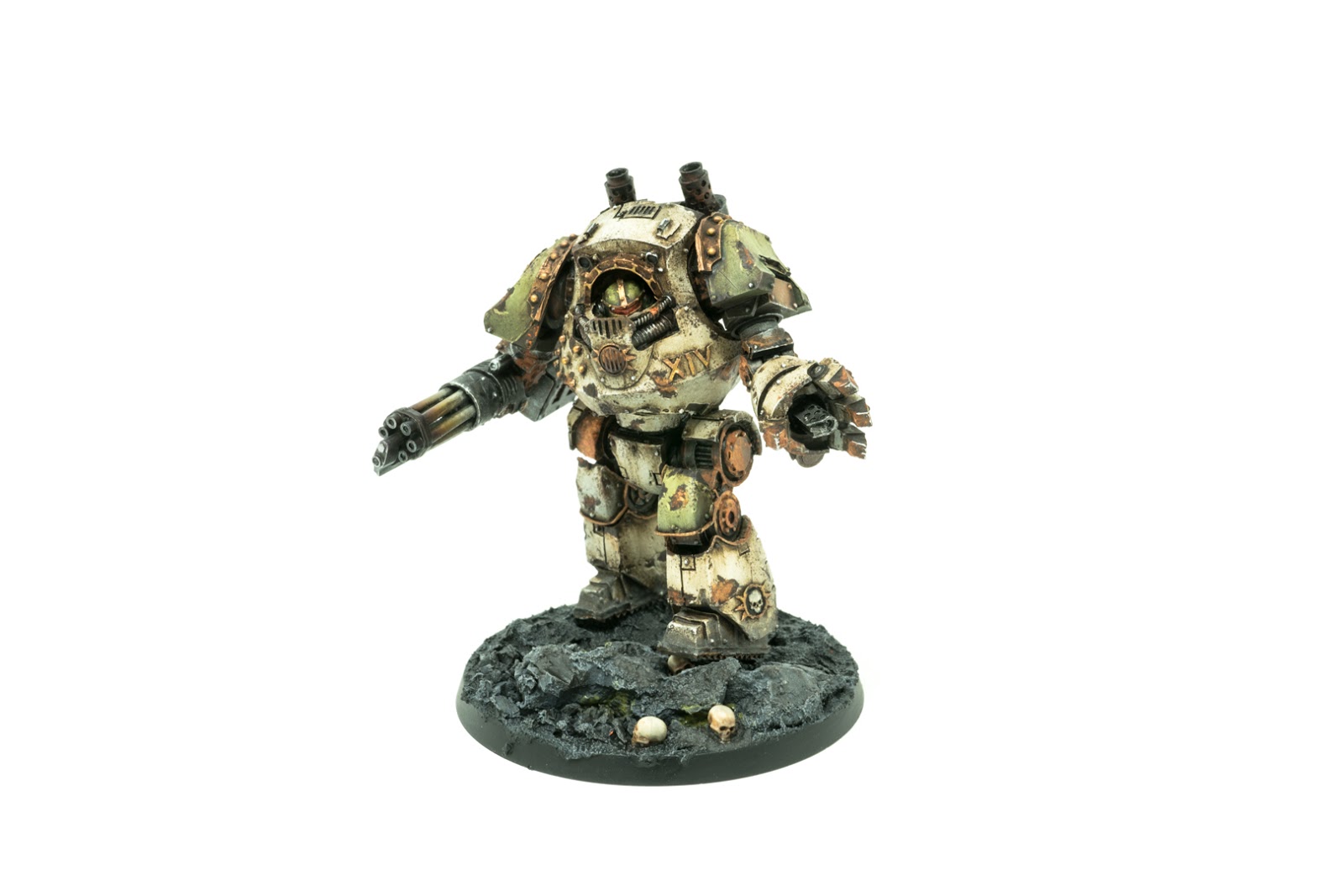 Showcase Death Guard Contemptor Dreadnought by Silvernome Tale of
