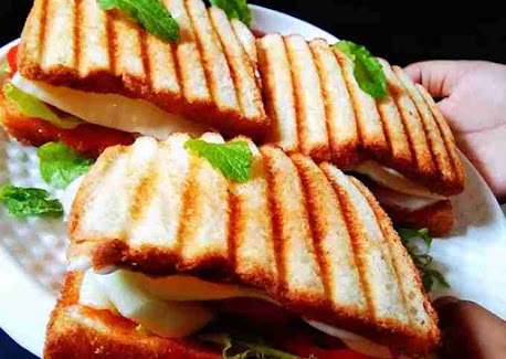 Grilled sandwich recipe in hindi Grilled sandwich recipe in hindi