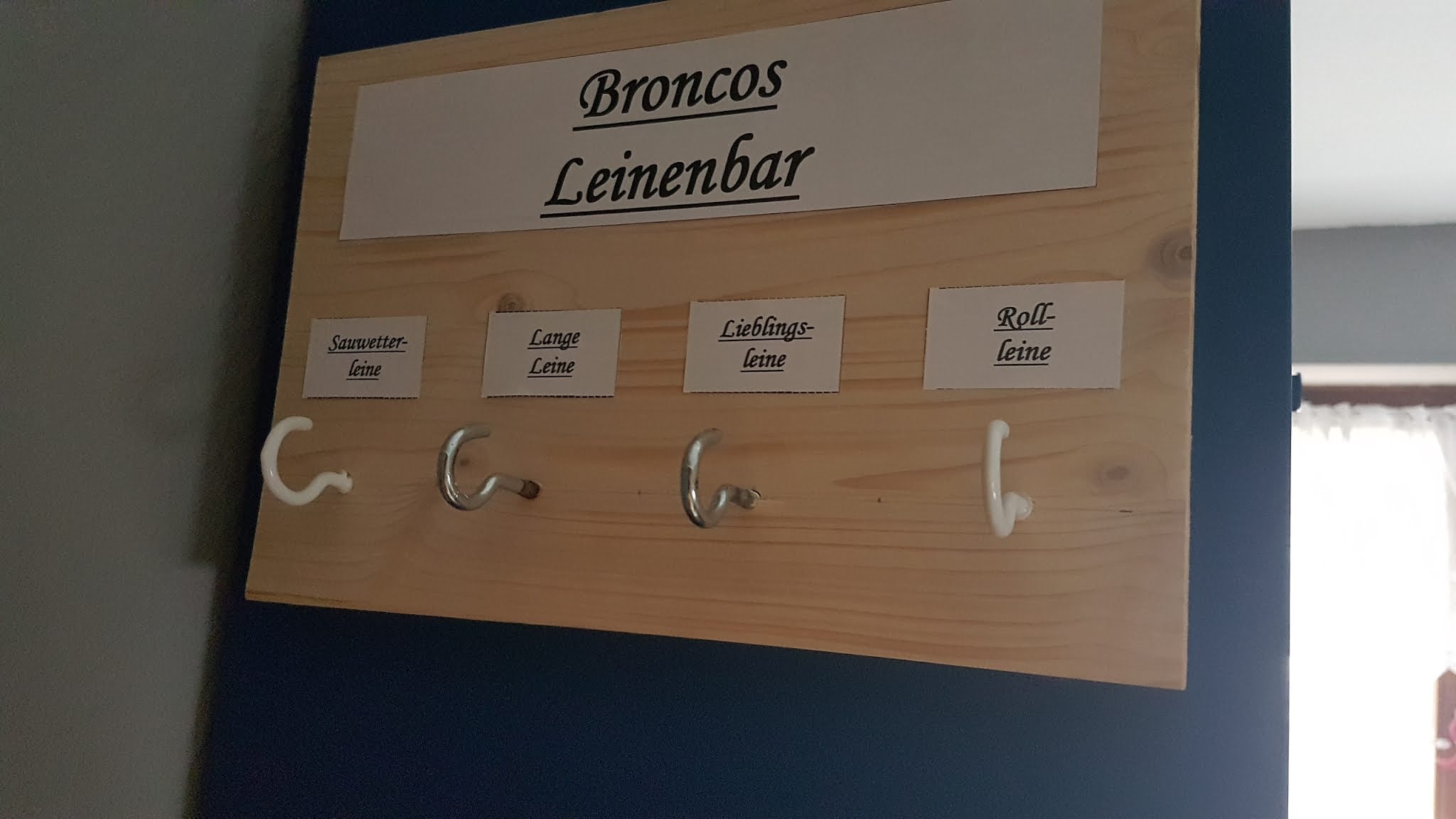 Bloggmaus Leinengarderobe