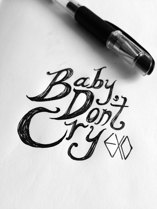 Lirik Lagu EXO K - Baby Don't Cry | Kagamin (/‾ ‾)/