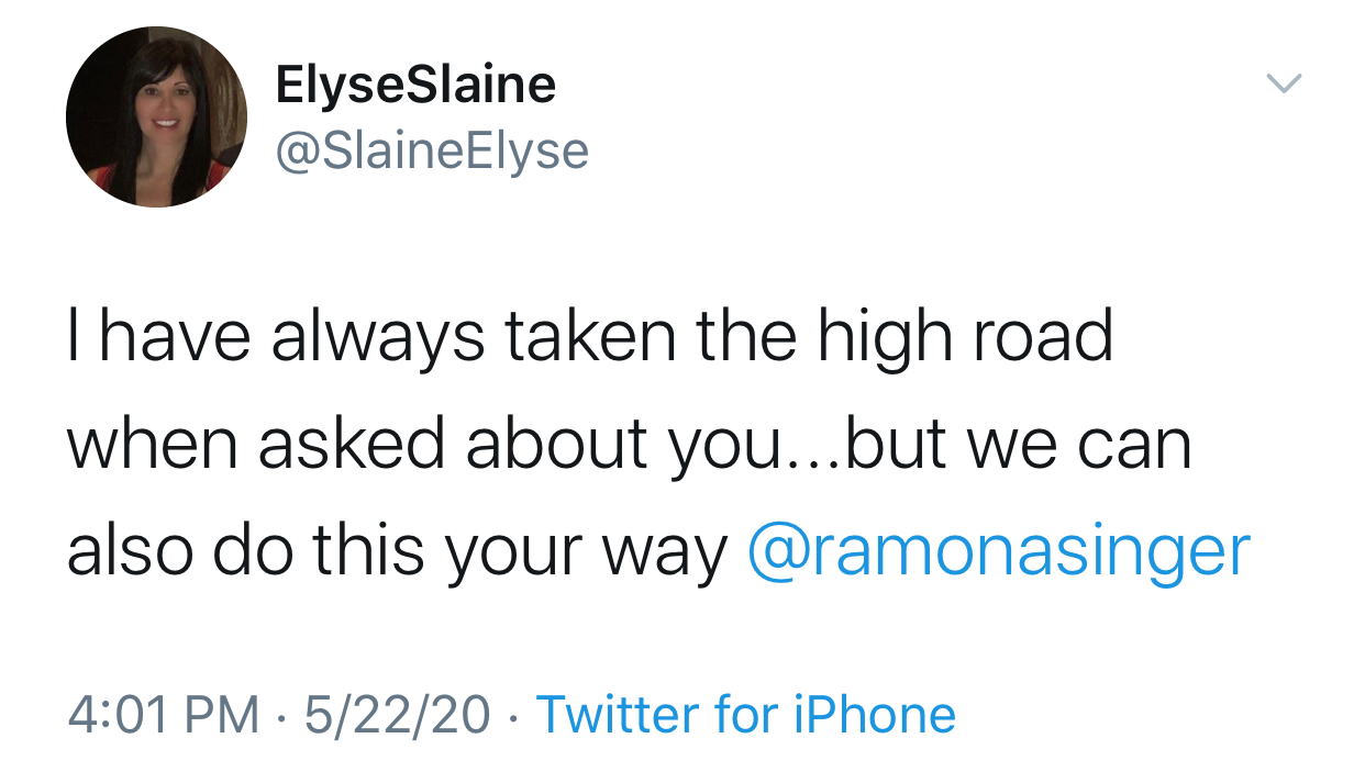 Elyse Slaine Claps Back At Ramona Singer For Saying That She “Doesn’t Really Fit In” On RHONY