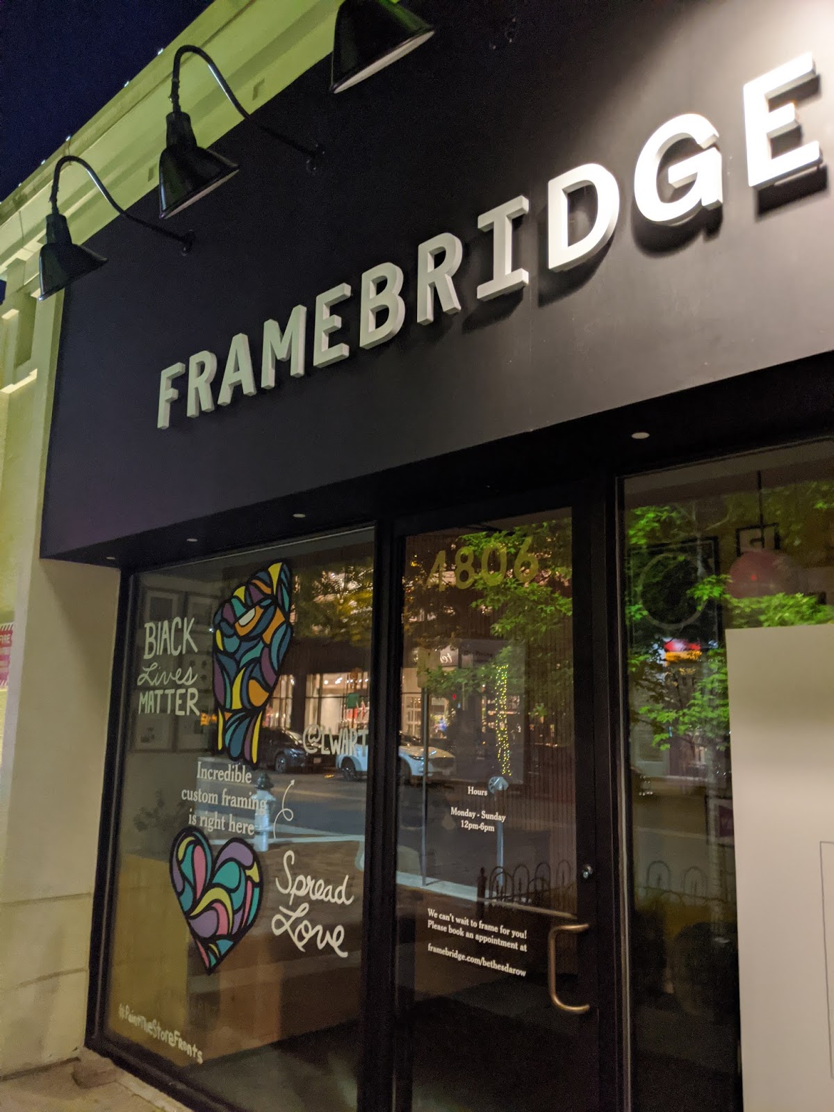 Robert Dyer Bethesda Row Framebridge reopens at Bethesda Row