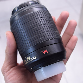 Lensa Nikon 55-200mm VR Second di Malang