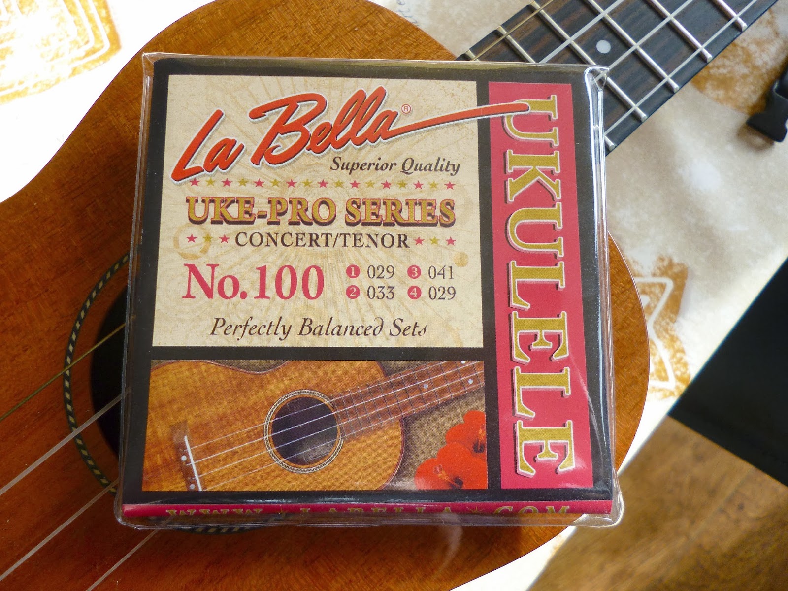 La Bella Uke-Pro Series ukulele strings - REVIEW