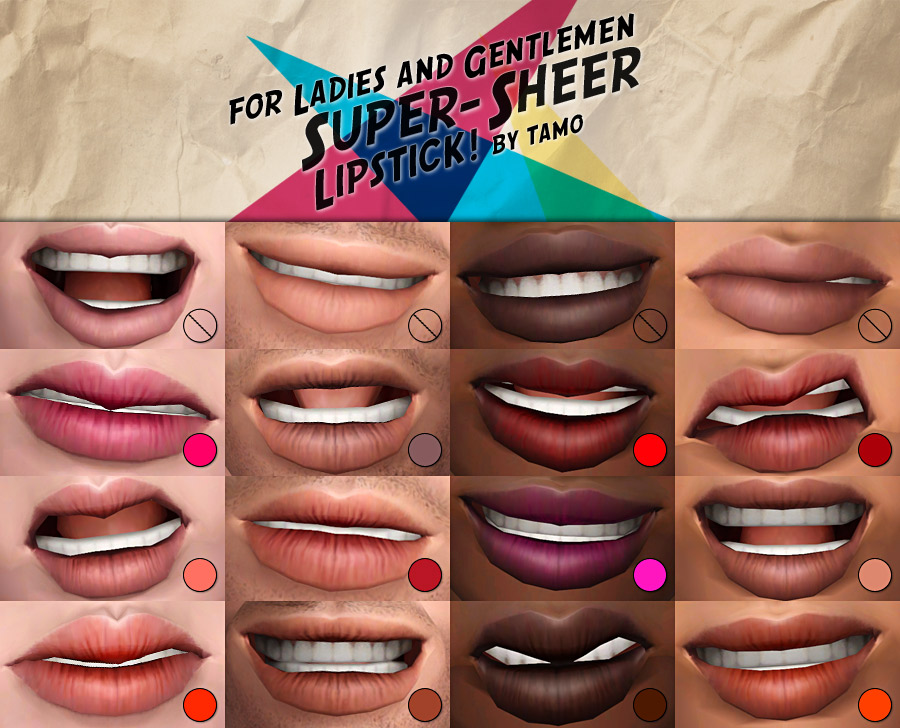 [TS3] Super-Sheer Lipstick! - TAMO