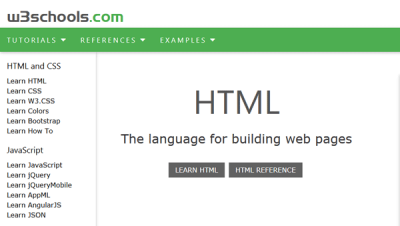 W3Schools เรียนรู้การเขียนโค้ดออนไลน์