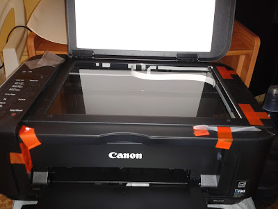 Impresora Canon acabada de salir de la caja