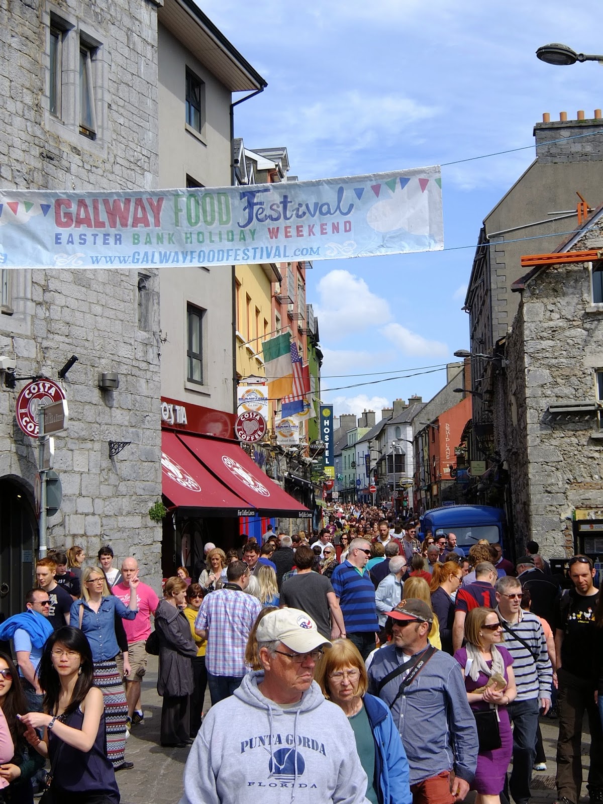 The Yank Goes Native Eat your heart out Galway