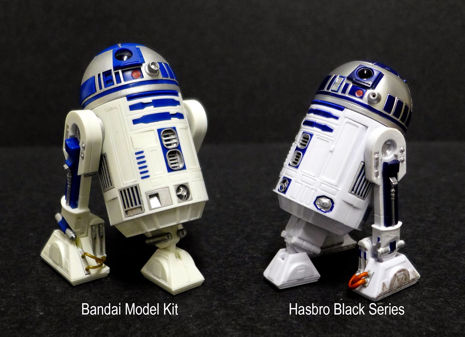 Customtecture Bandai R2D2 Model Kit (Black Series Comparison)