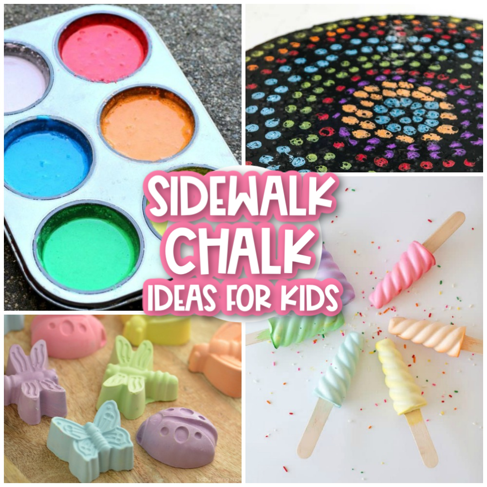 Fun List of Sidewalk Chalk Learning Activities and Game Ideas