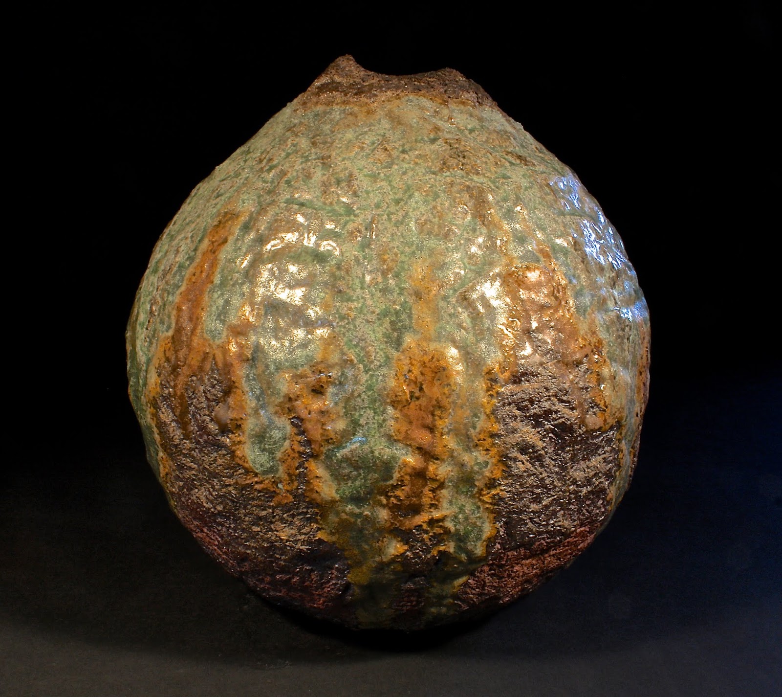 Rob Sieminski Ceramics Round Rock Bottle