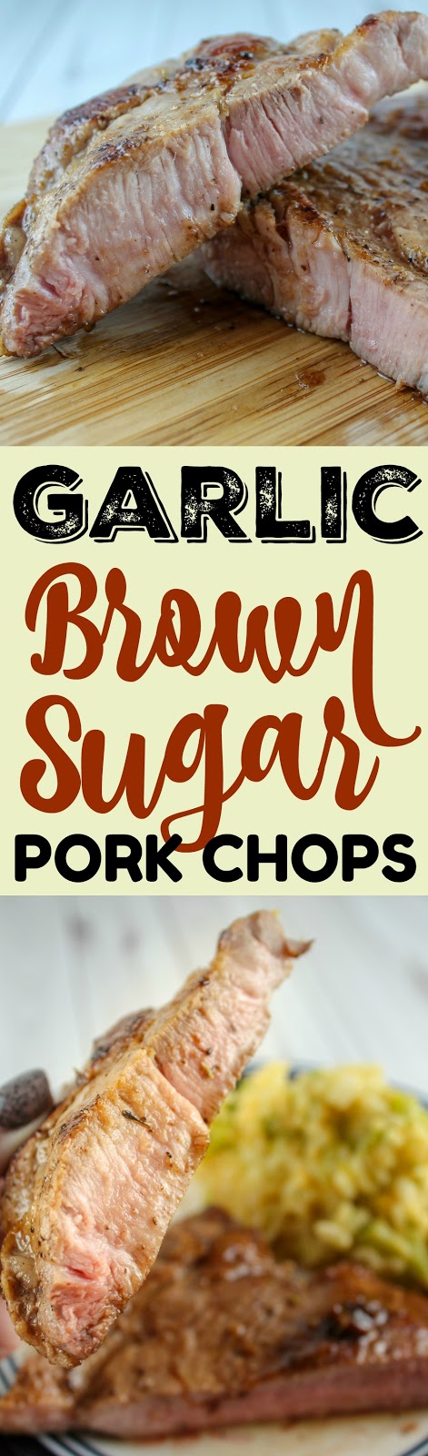 Recipe: Garlic Brown Sugar Pork Chops - The Food Hussy