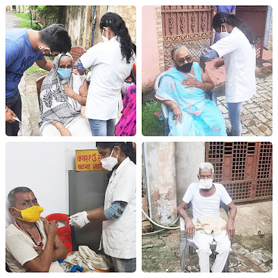 राष्ट्रीय भ्रष्ट्राचार नियंत्रण जन कल्याण संगठन झारखंड द्वारा 6वां वैक्सीनेशन कैंप सफ़लता पूर्वक संपन्न। 4 THE NEWS FRAME