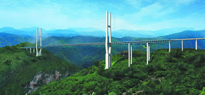 Duge: El pont construït a major altura del món