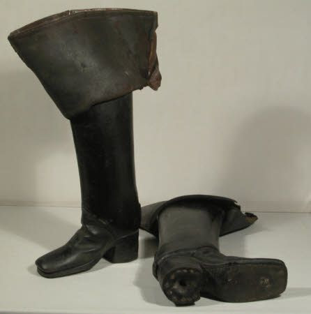 Rubber Boots Wellingtons Ex Military Thick Rubber Size 10 Army Surplus NOS