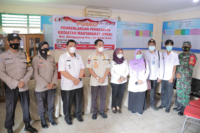 Pemerintah Kota Palembang Optimalkan Fungsi Posko PPKM