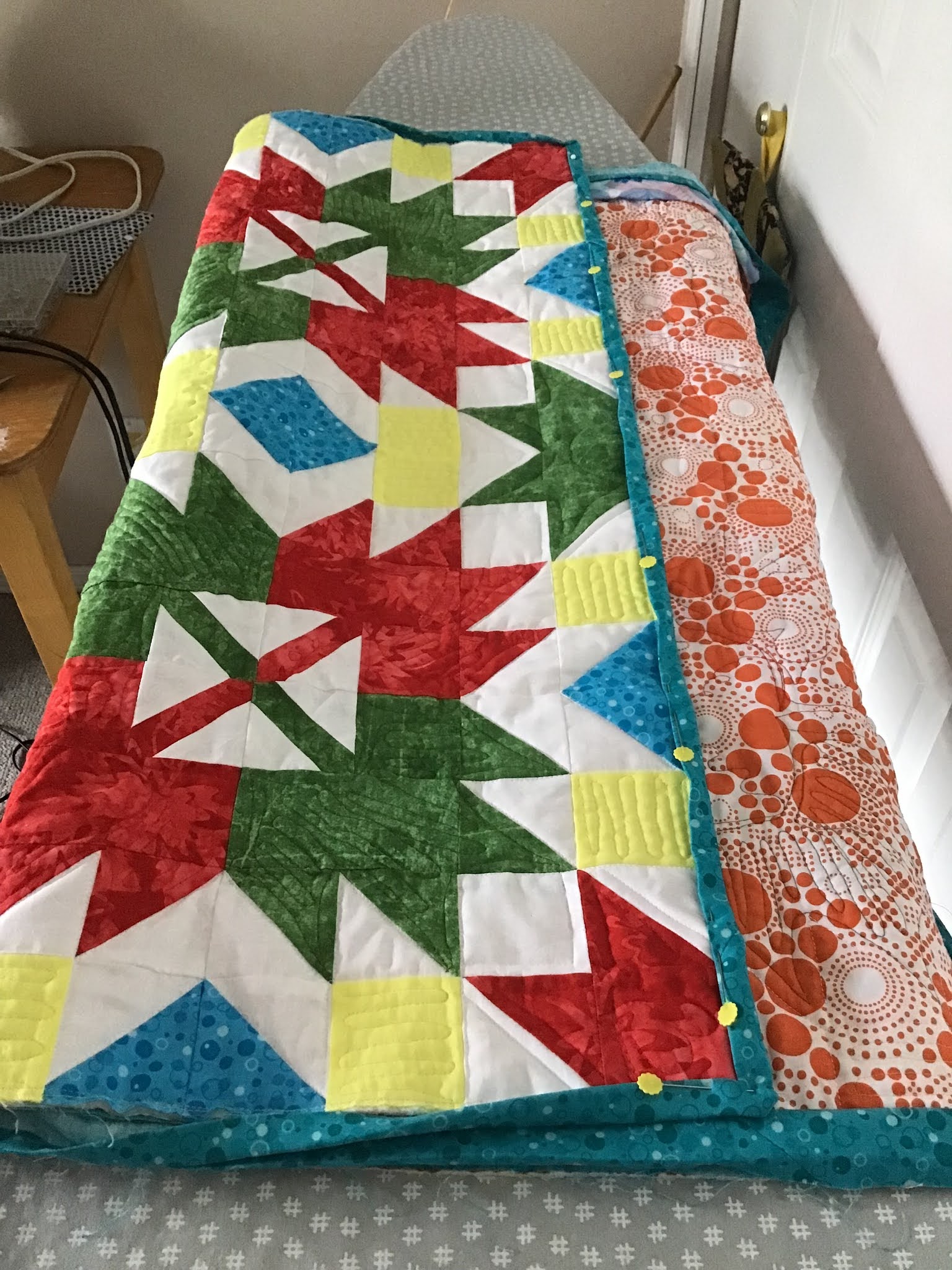 Sew Joy Modern Quilting new Placemats for QUILTsocial