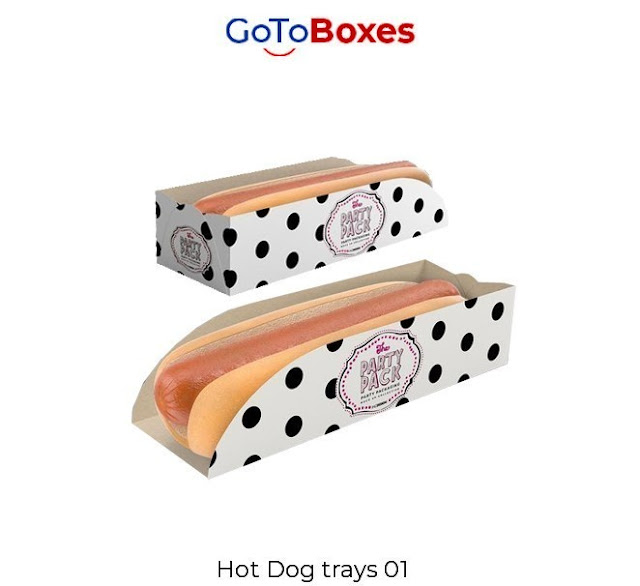 Custom Hot Dog Boxes are made and designed in various sizes and shapes. These Boxes are crafted by the hands of experts in a way that can be molded into the desired shape and style.