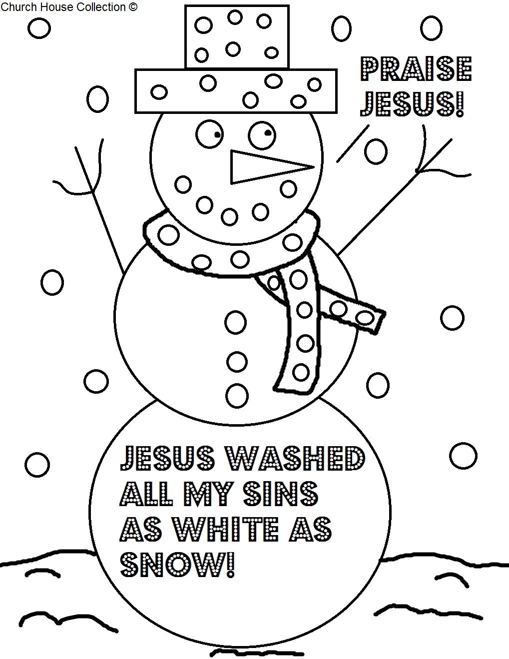 Church House Collection Blog Christmas Coloring Page For Sunday School 