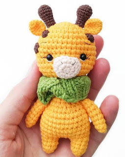 PATRON GRATIS JIRAFA AMIGURUMI 46727