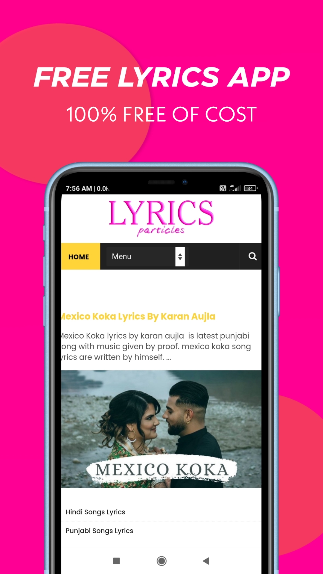 Download Lyrics Particles.apk Lyrics Particles