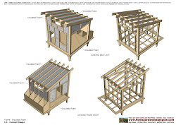 chicken coop plans construction build l300 detailed