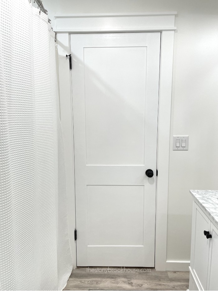 Easy Flat Panel Door Makeover The Stonybrook House