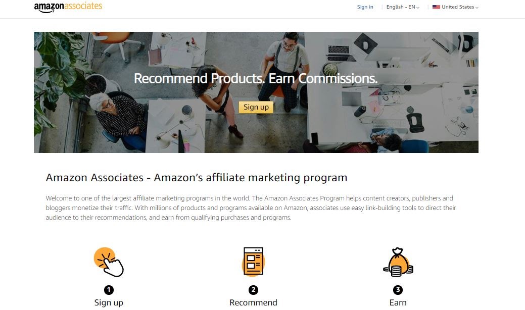 Amazon associates