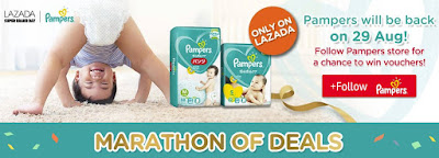 pampers lazada