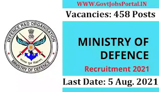 Ministry of Defence recruitment 2021