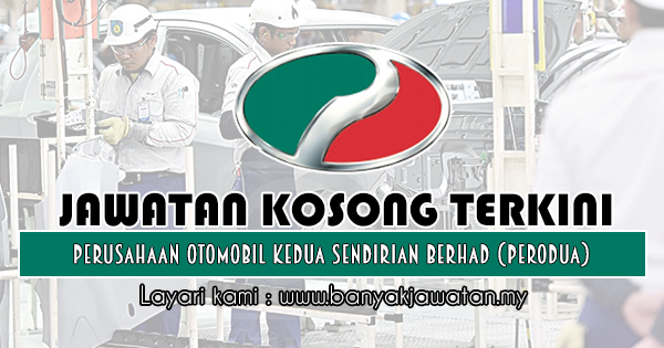 Jawatan Kosong di Perusahaan Otomobil Kedua Sendirian 