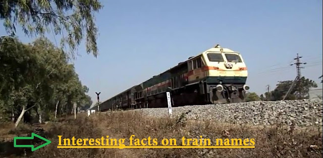 interesting facts on India train names
