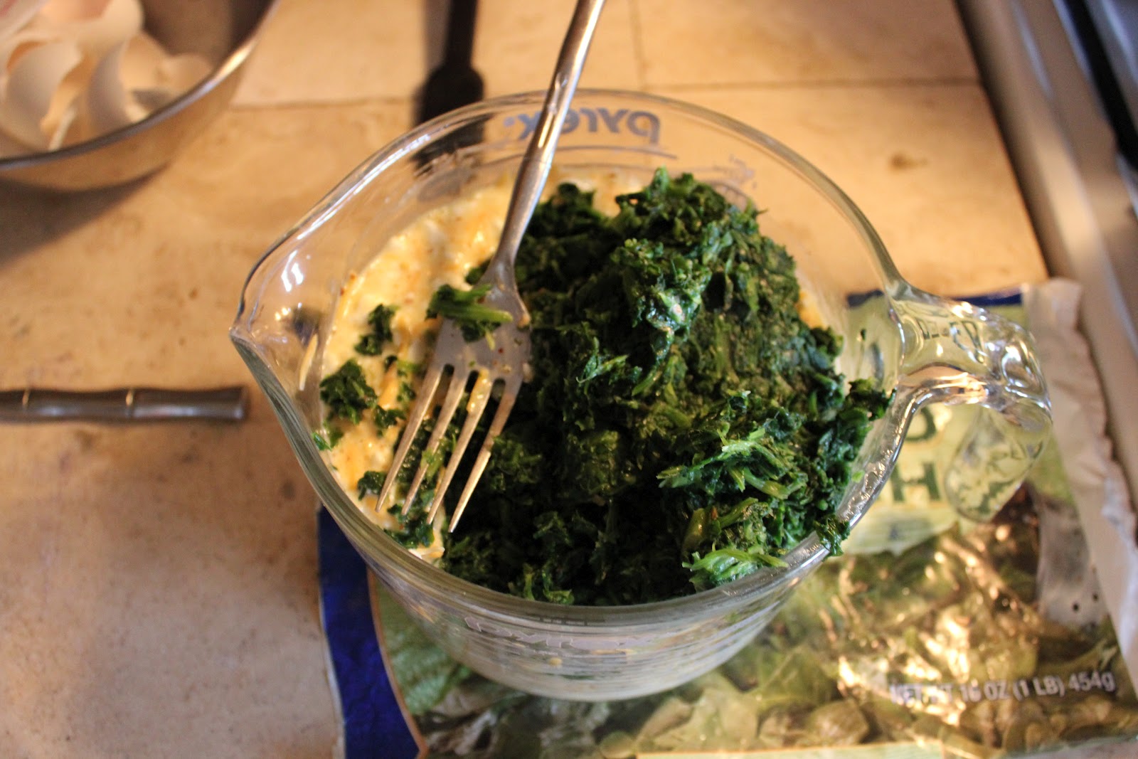 The Schuyler Family: Josh, Sarah and the Kids: Spinach Cheese Bake and