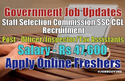 SSC CGL Recruitment 2021